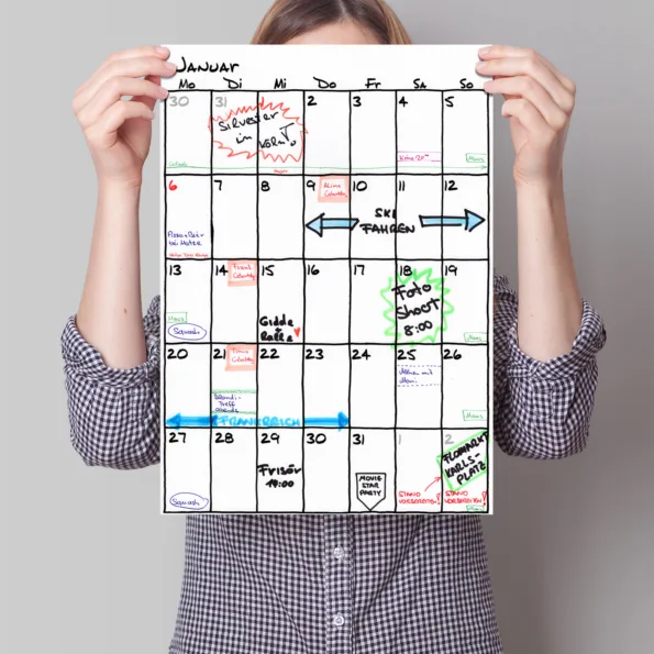 Kalender-Nachfuellpack DIN-A3 Sketch