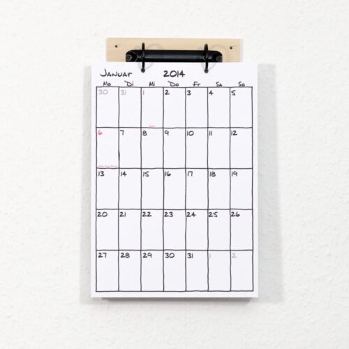 Wandkalender "Sketch"