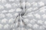Zugluftstopper "Elefant grau" | Fünf vor Zehn