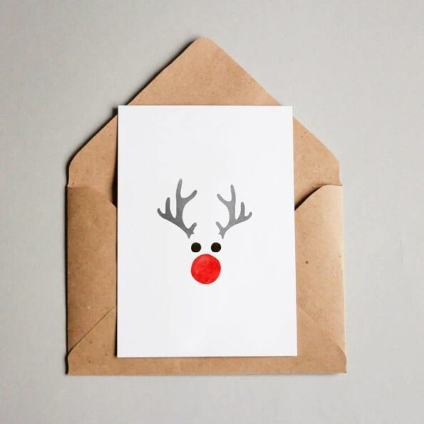 Postkarte - Rudolph