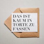 Das ist kaum in Torte zu fassen