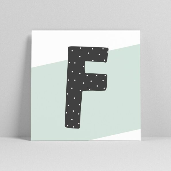 Lettercard "F" – Bild 2