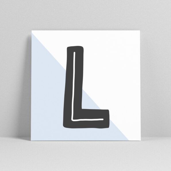 Lettercard "L" – Bild 2