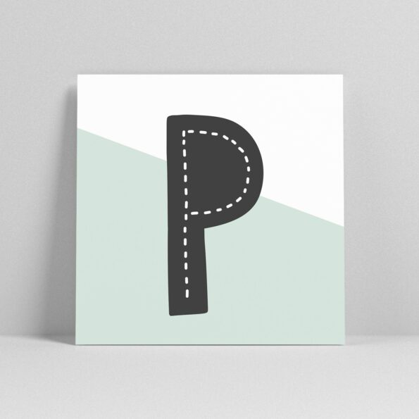 Lettercard "P" – Bild 2