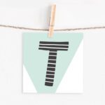 Lettercard "T"