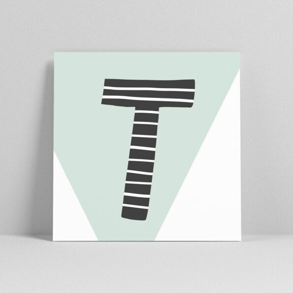 Lettercard "T" – Bild 2