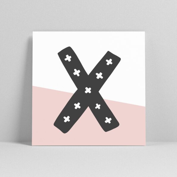 Lettercard "X" – Bild 2