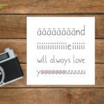 Little Note "And I will always love you" – Bild 2