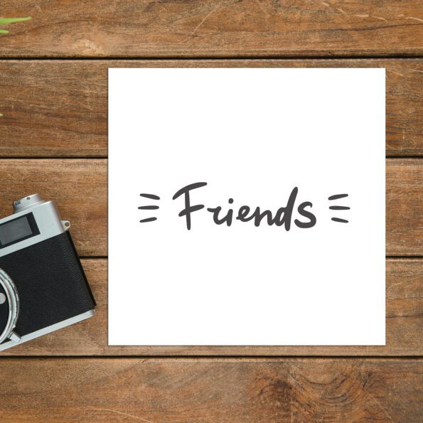 Little Note "Friends" – Bild 2