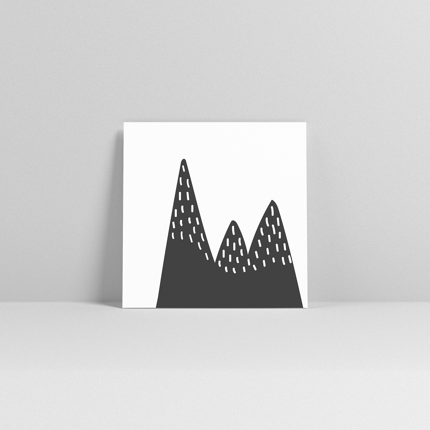 Little Notes Mountains 1 | Fuenf vor Zehn Little Note "Berge" – Bild 1