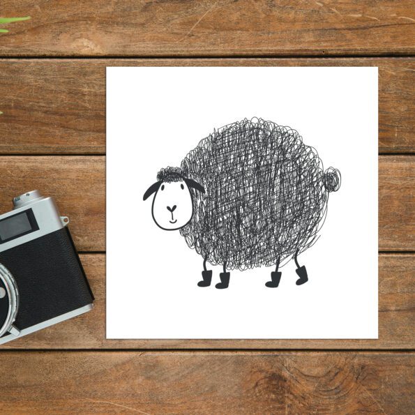 Little Note "Schaf" – Bild 2