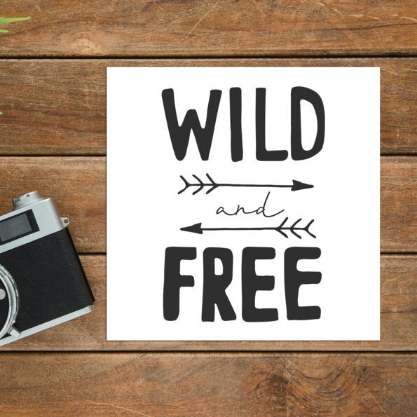 Little Note "Wild and Free" – Bild 2