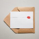 Postkarte Happy Birthday Luftballon Quer