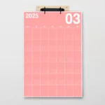 DIN-A3 Kalender Pantone