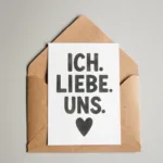 Postkarte - Ich. Liebe. Uns.