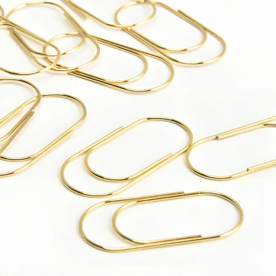 Big Paper Clip Paperclip Büroklammer 50x25