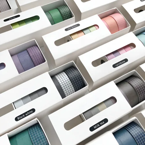 Kawaii Washi Tapes 8er Fünf vor Zehn