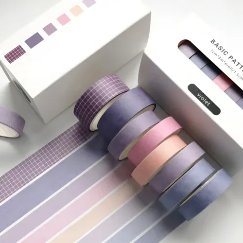Kawaii Washi Tapes 8er violet