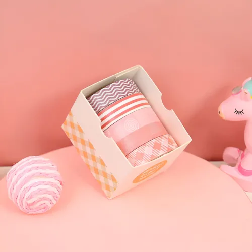 Kawaii Washi Tapes Muster Rot