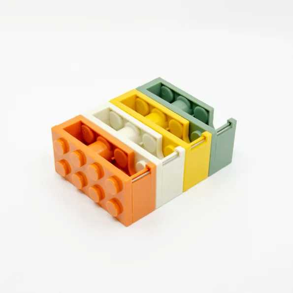LEGO® style Tape Dispenser, Tape-Abroller, Tesa-Abroller