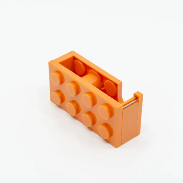 LEGO® style Tape Dispenser, Tape-Abroller, Tesa-Abroller