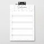 DIN-A3 Familienkalender SnapLine "Flux"