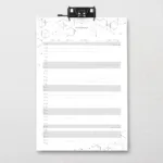 DIN-A3 SnapLine Familienkalender "mono"