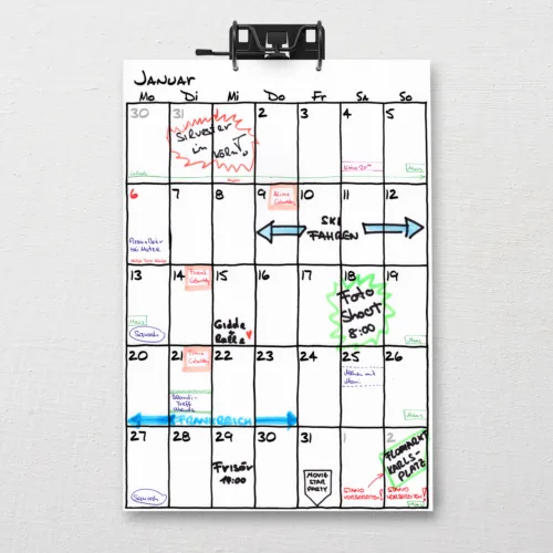 SnapLine Kalender DIN-A3 "Sketch" [1zu1]