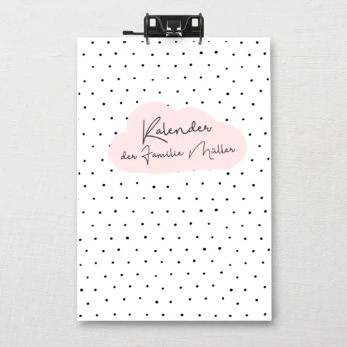 DIN-A3 Familienkalender SnapLine "Flux"